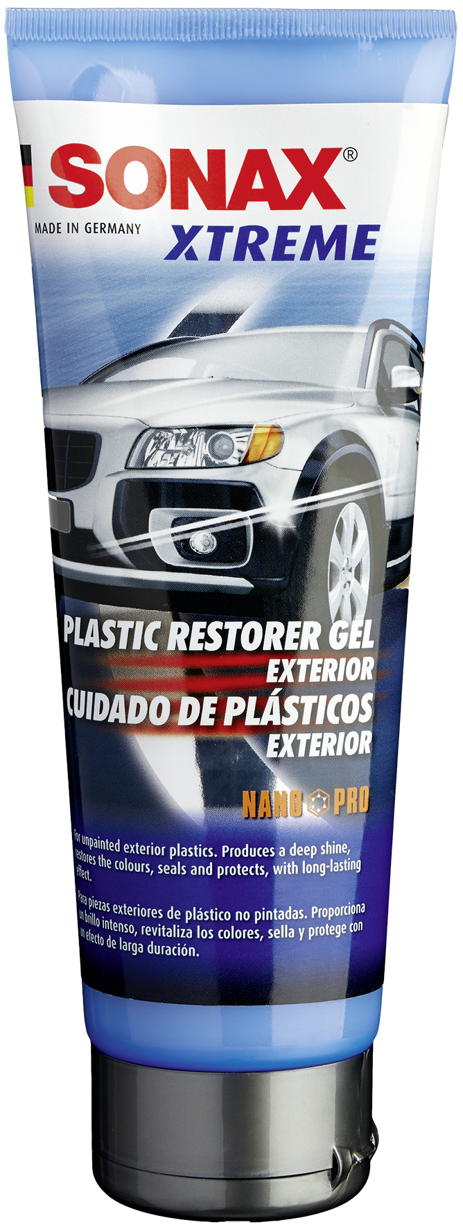 XTREME Plastic Restorer Gel Exterior Nano Pro 250ml