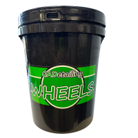 GADetailing Wash, Rinse & Wheel Buckets With Lids 20L