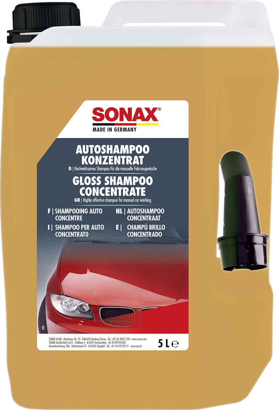 Gloss Shampoo Concentrate 5L