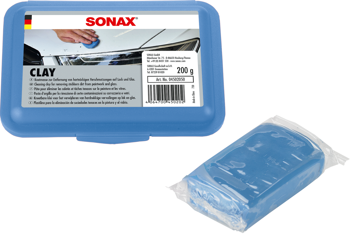 Clay bar - blue 200g