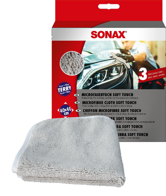 Microfibre Cloth Soft Touch (3 pcs)