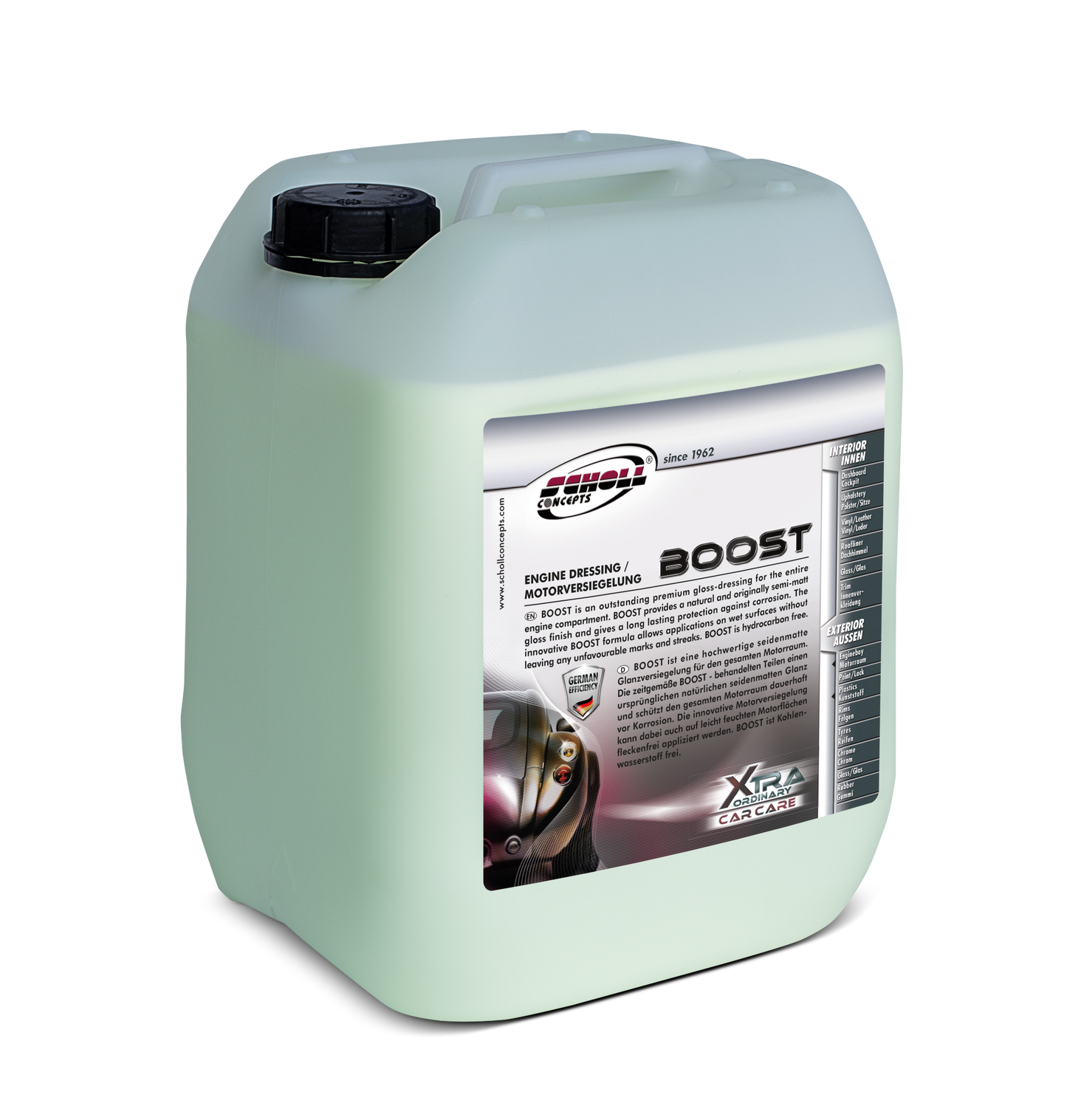 BOOST Engine Dressin