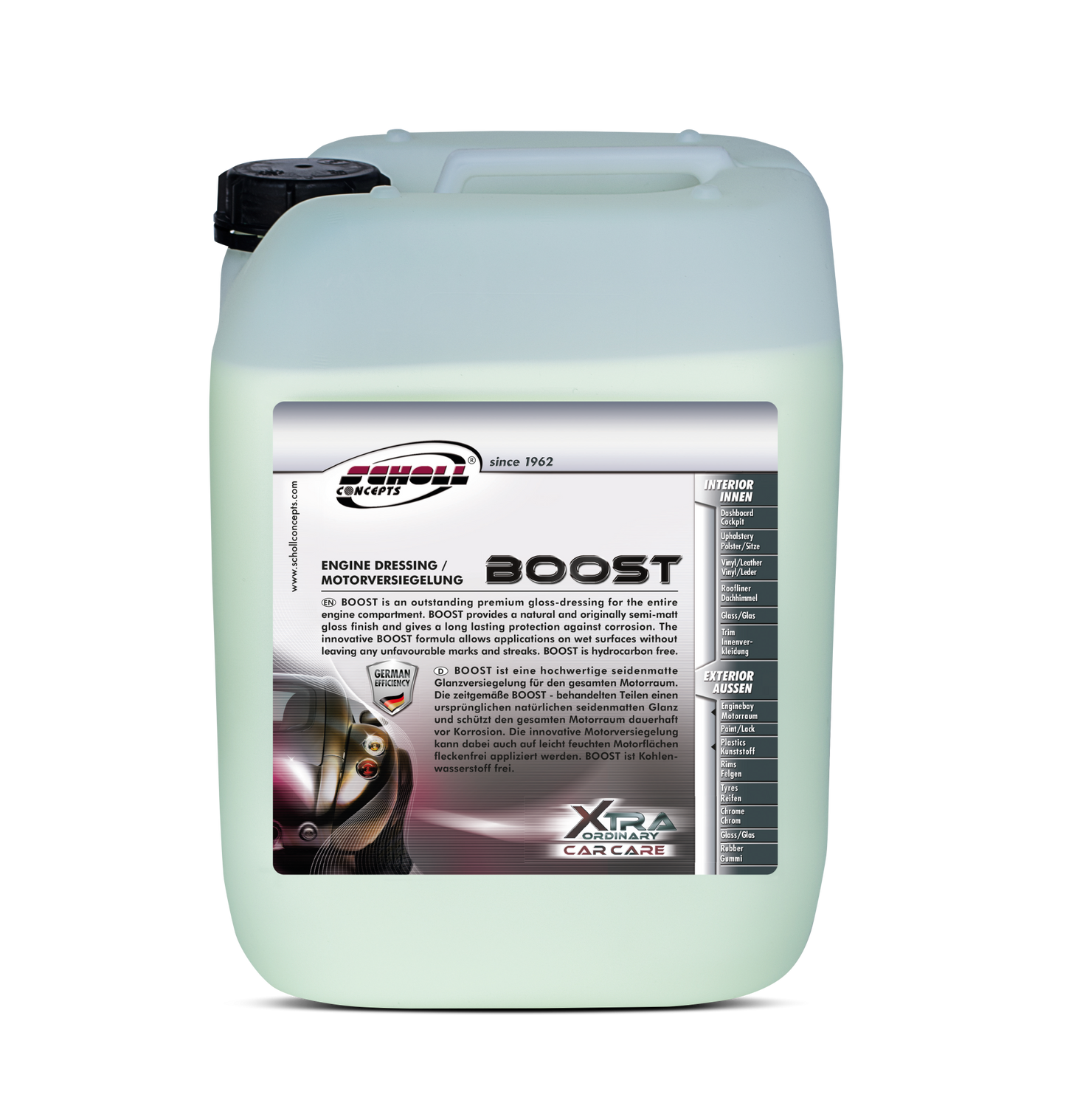 BOOST Engine Dressin