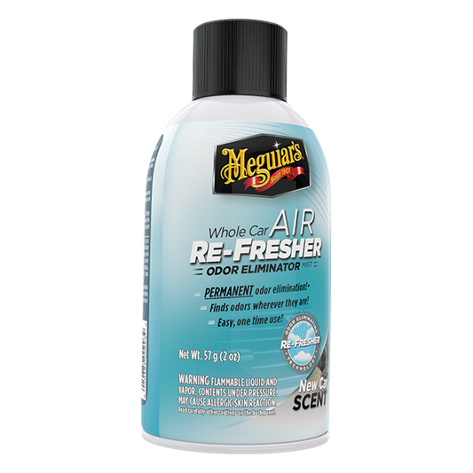 Air-Refresher Odor Eliminator: Black Chrome / New Car