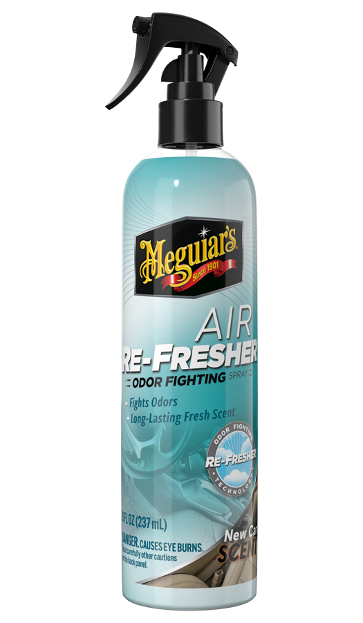 Air Refresher Spray: Black Chrome / New Car Scent