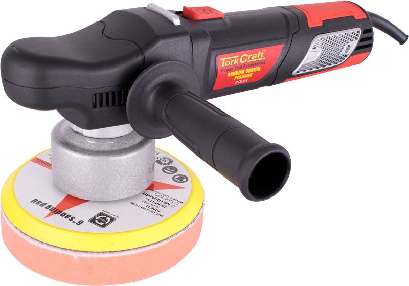 Polisher Random Orbital 800w 150mm B/Pad 2000-6400rpm Const./Power Aux