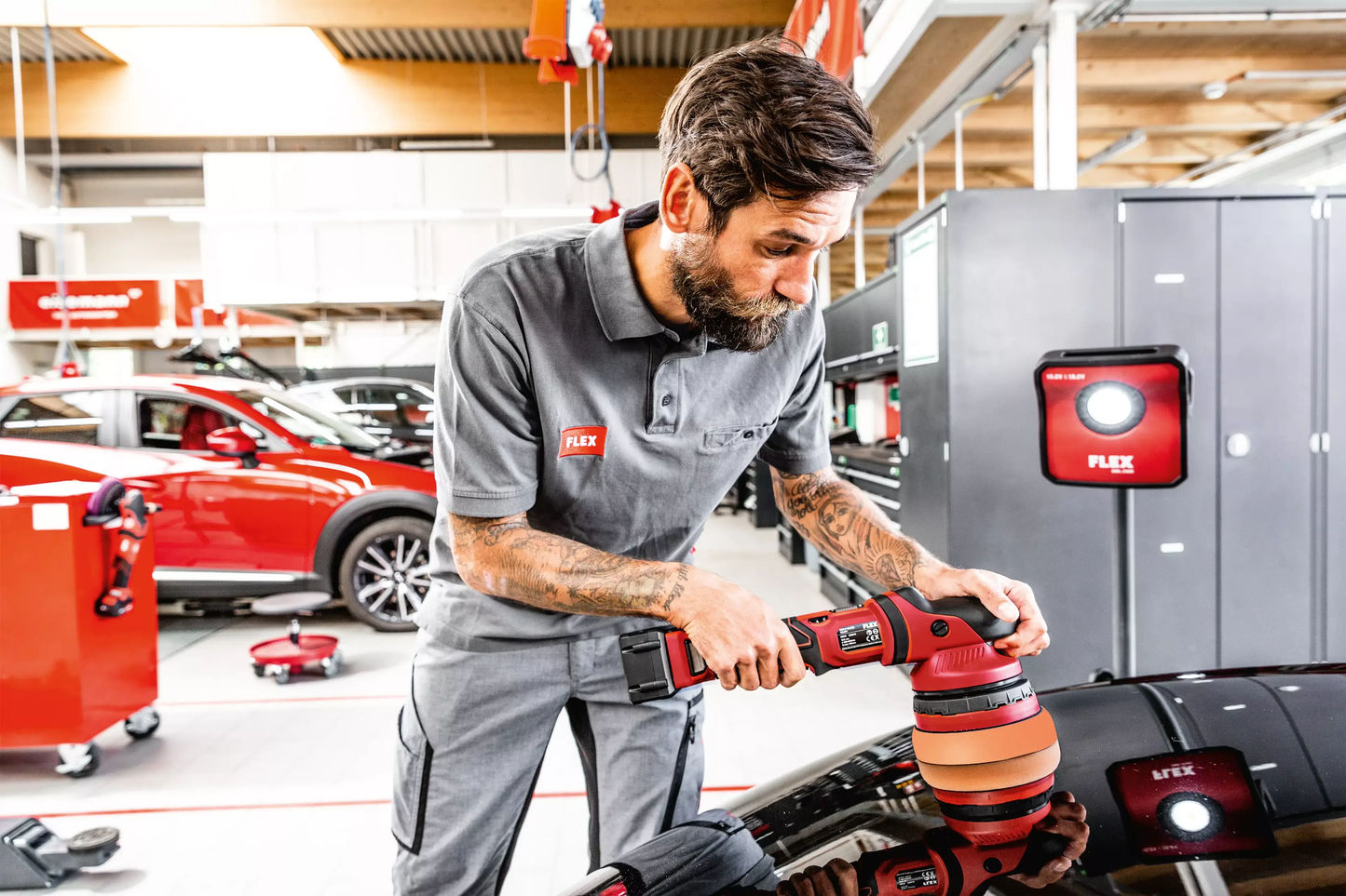 DWL 2500 10.8/18.0 LED cordless high CRI-value full-spectrum light 10.8 / 18.0 V