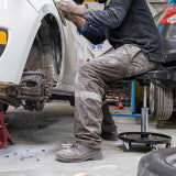 Mechanic Chair Adj. Round Seat & Tool Tray